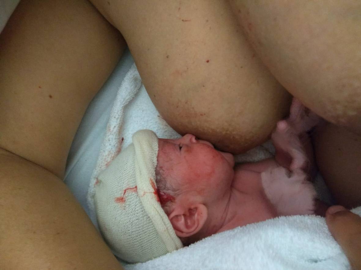 agradecimiento parto y movimiento